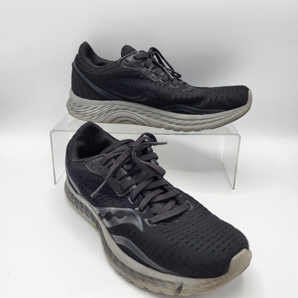Saucony Kinvara 11 Blackout Running Shoes Women's Size 6.5 S10551-35 Lightweight